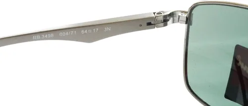 Vista 7 de Ray-Ban Gafas de sol rectangulares de metal RB3498 para hombre