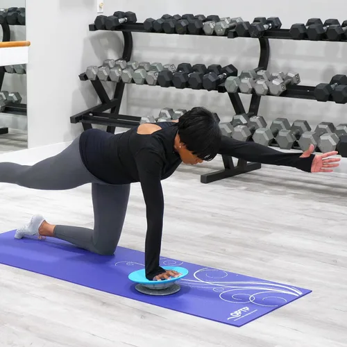 Vista 7 de OPTP Pelvic Rocker Core Trainer, disco de entrenamiento de suelo pélvico