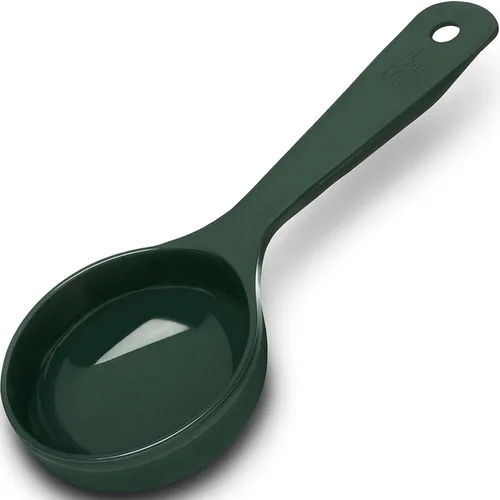 Vista 16 de Paquetes de cucharas de control de porciones con codificación cromática de mango corto Carlisle, Castaño Rojizo, 1
