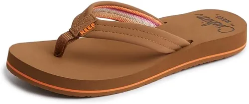 Vista 14 de Reef Brisa - Sandalia acolchonada para mujer. Negro/Negro