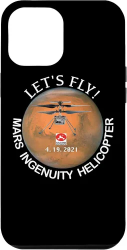 Vista 10 de iPhone 12 mini deja volar! Mars Ingenuity helicóptero perseverancia Rover caso