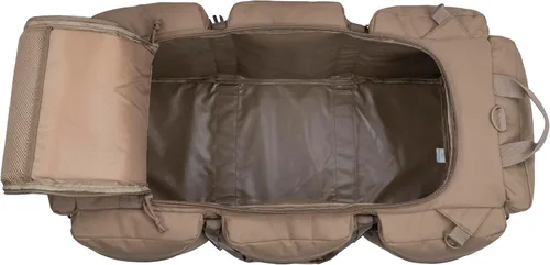 Vista 9 de Bolsa de lona militar grande de 100 L, bolsa de lona para despliegue, equipo deportivo, bolsa de equipaje de viaje con correas desmontables para AT