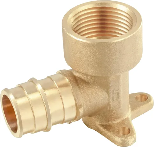 Vista 7 de EFIELD Pex A Expansion - Codo de latón de flujo completo de 1/2 "x 1/2" hembra NPT Drop-ear, ASTM F1960 (PEX1960116)