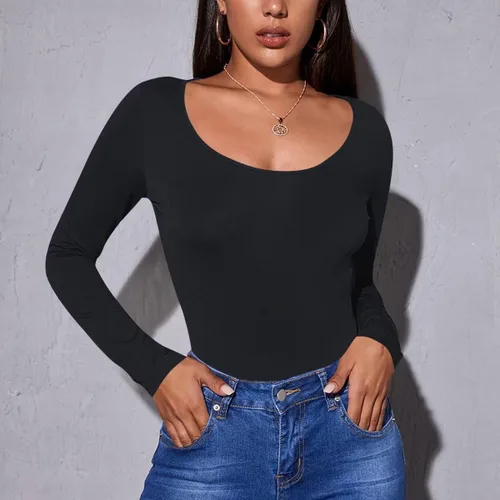 Vista 4 de EUYZOU Camiseta sin mangas con control de abdomen para mujer, sin costuras, moldeadora de cuerpo