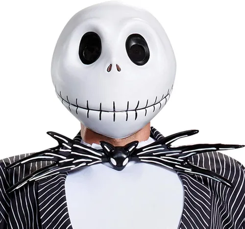 Vista 3 de Disfraz de Jack Skellington Prestige para hombre, Negro