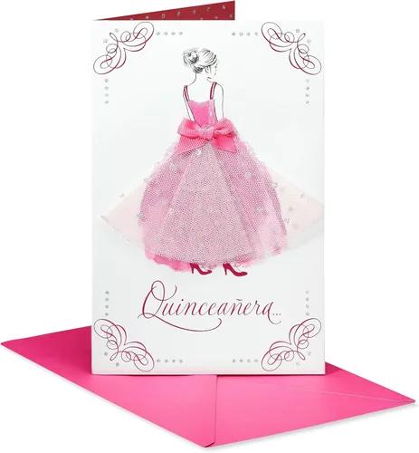 Vista 8 de American Greetings - Tarjeta de Quinceañera (Las Cosas Más Hermosas)