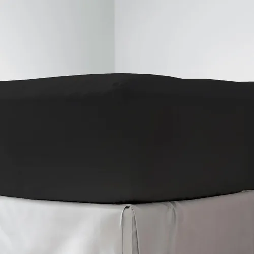 Vista 5 de 1500 Supreme Collection - Sábana bajera ajustable de lujo solo con bolsillo profundo, ropa de cama hipoalergénica sin arrugas, artículo adicional