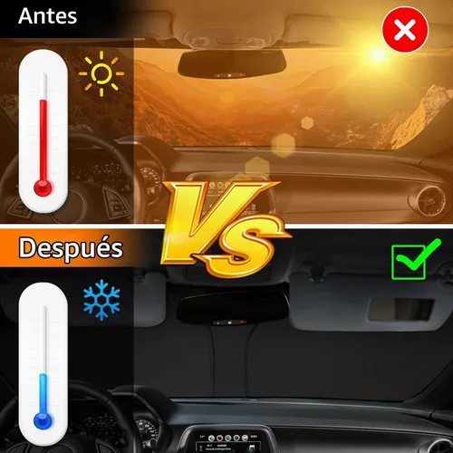 Vista 5 de D-Lumina - Parasol delantero Winshield para Chevy Camaro 2016-2024