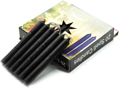Vista 7 de Vrinda® Mini Chime Ritual Spell - Velas cónicas sin perfume de 4 pulgadas (surtido (paquete de 40)