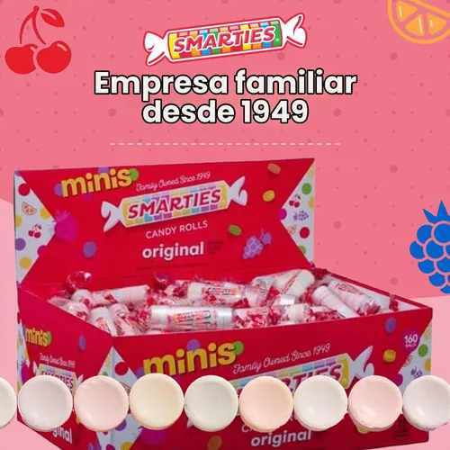Vista 3 de Smarties - Rollos de caramelo, 28 onzas, 160
