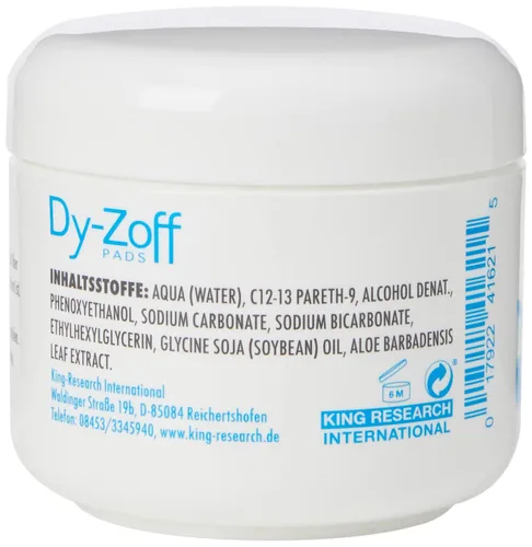 Vista 2 de Almohadillas quitamanchas de color para el cabello Dy-Zoff
