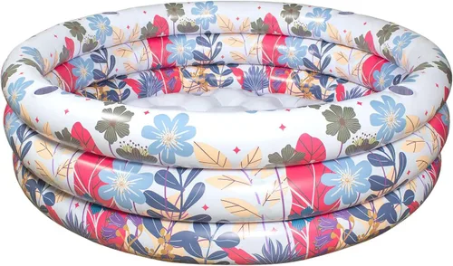 Vista 10 de Poolmaster Piscina inflable para niños con sombrilla, bebé león pequeño