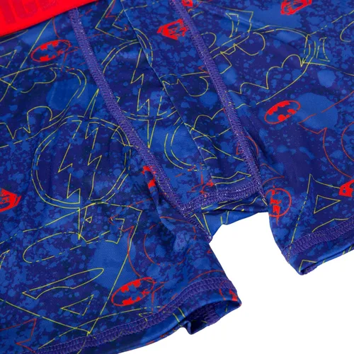 Vista 2 de DC Comics Calzoncillos bóxer de superhéroe para niño con Batman, Flash, Superman y más, tallas 4, 6, 8, 10, 12