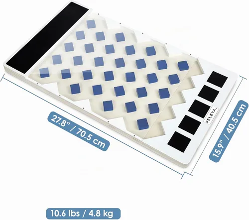 Vista 6 de Juego de discos de gota de premios de madera 27.8 "x 15.9" con pizarras de carnaval Game Trade Show