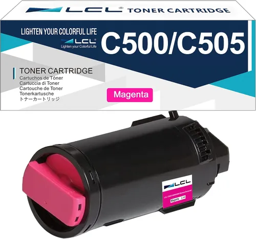 Vista 9 de LCL Cartucho de tóner remanufacturado de repuesto para Xerox VersaLink C505 C505S C505X C500 C500N C500DN 106R03861 (paquete de 1 amarillo)