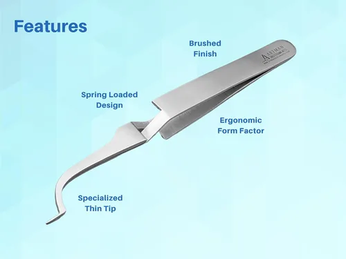 Vista 4 de ARTMAN INSTRUMENTS Pinzas de tubo bucal de ortodoncia dental: soporte de fijación de precisión y soporte de posicionamiento, posicionador de tubo