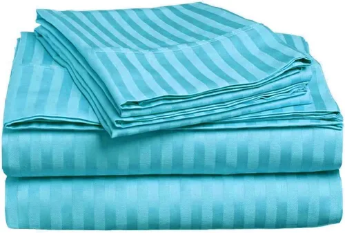 Vista 16 de Juego de sábanas de lujo para sofá cama individual, color negro, 100% algodón egipcio de 800 hilos, se adapta fácilmente a colchones de hasta 5