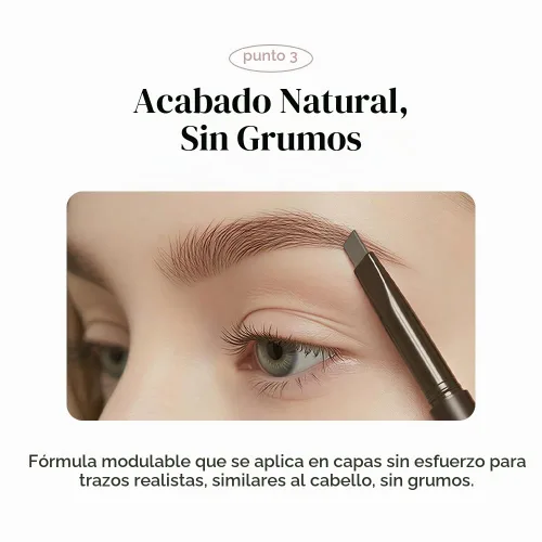 Vista 7 de ETUDE Drawing Eye Brow Pro (marrón oscuro) Lápiz de cejas para mujer, microblading, de larga duración, aspecto natural diario con textura suave