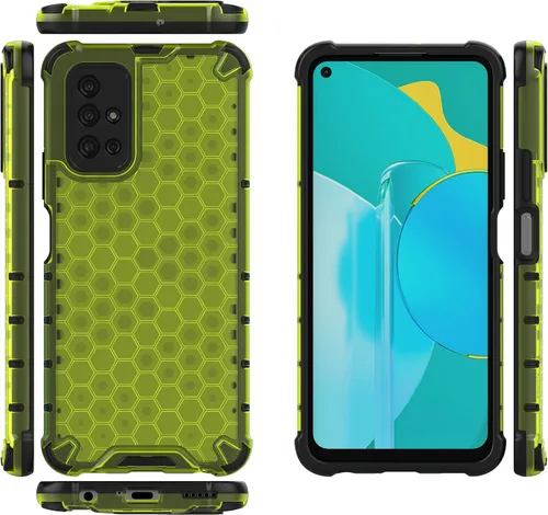 Vista 271 de Pzwoxukhov Funda compatible con Huawei Nova 3i, compatible con Huawei P Smart+ 2018 Honeycomb Anti-Drop Shock-Absorbing Case Negro