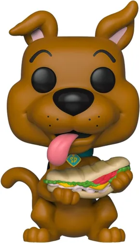 Vista 2 de Funko POP! Animación: Scooby Doo con Sandwich Official Cartoon/Animation Merch - Collectable Vinyl Figurine for Shelf Display - Birthday Gift Idea