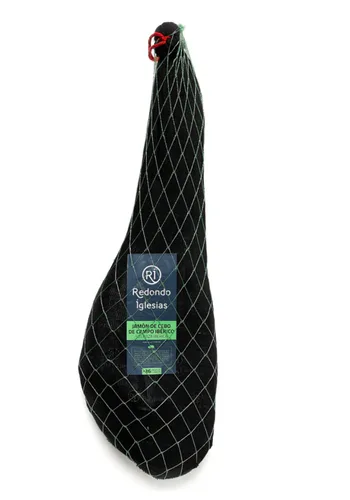 Vista 2 de Jamón Ibérico Alimentado con Hierba - La Nava - Hueso - In (16 a 18 Lb aprox) - 36 meses de crianza - Jamón curado en seco - Spain Gourmet