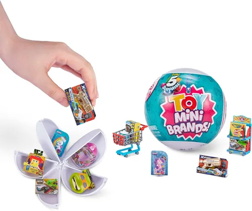Vista 3 de 5 Surprise Toy Mini Brand Series 1 Kit de coleccionista – Cápsula misteriosa exclusiva de Amazon – Juguetes en miniatura reales por Zuru