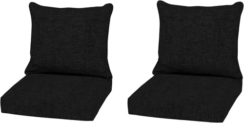 Vista 22 de Arden - Juego de cojines de asiento profundo para exteriores, 22x24, aguamarina