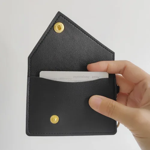 Vista 6 de Pastillero anticonceptivo con estampado de piel de serpiente (negro)