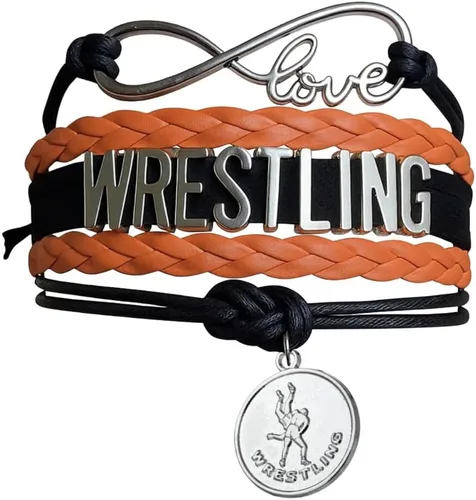 Vista 7 de Pulsera de encanto de lucha libre Sportybella - Joyería de lucha libre - Regalos personalizados deportivos para luchadores, equipos, mamás