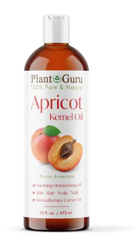Vista 9 de Aceite de albaricoque de 4 onzas líquidas. Portador prensado en frío 100% puro y natural para el crecimiento de la piel, la cara y el cabello. Ideal