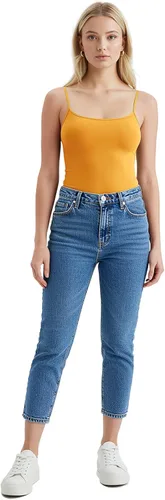 Vista 384 de Emmalise Camisola larga casual básica para mujer, con tirantes ajustables, top en capas
