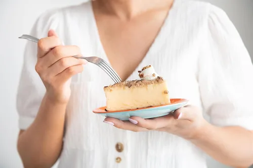Vista 2 de Annovero - Platos de Postre - Plato Pequeño de 6 Pulgadas para Aperitivo, Pastel, Snack, Tarta, Cóctel - Apto para Microondas - Mini Platillo