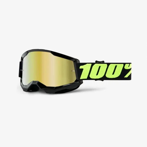 Vista 18 de 100% STRATA 2 Goggles – Gafas deportivas para motocross y ciclismo de montaña – Gafas para ciclistas – Gafas de motocross para hombre