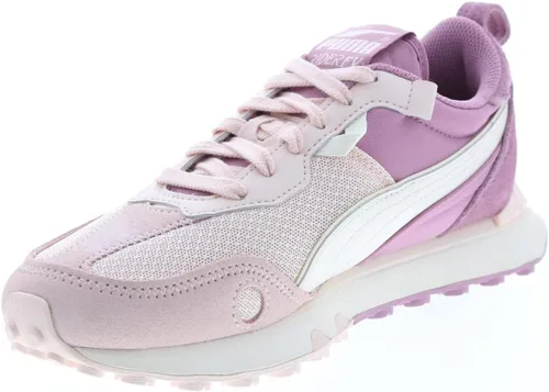 Vista 4 de PUMA Mujeres Rider Fv Block Lace Up Zapatillas Zapatos Casual - Rosa
