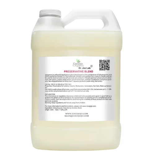 Vista 6 de Dr Joe Lab Mezcla conservante cosmética, ácido deshidroacético y alcohol bencílico, crema para hacer loción para el cuidado de la piel, crema