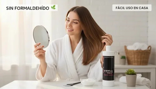 Vista 7 de Kera Fruit Kit de tratamiento capilar de queratina sin formaldehído de 16 onzas, para todo tipo de cabello, brasileño, soplado en casa, control