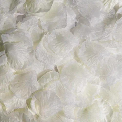 Vista 7 de SITUMEIZI 1500 piezas de pétalos de rosa negros artificiales de seda para decoración de bodas y fiestas