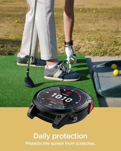 Vista 4 de Spigen GlasTR EZ FIT - Protector de pantalla para Garmin Fenix 8, 8 Pro