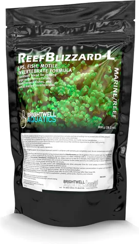 Vista 4 de Brightwell Aquatics Reef blizzard-l planktonic en polvo mezcla de alimentos para lps Corales