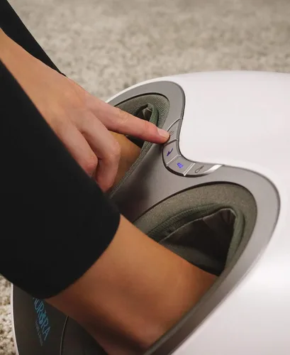Vista 8 de Aurora Health & Beauty Masajeador de pies de compresión de aire Shiatsu con terapia de calor