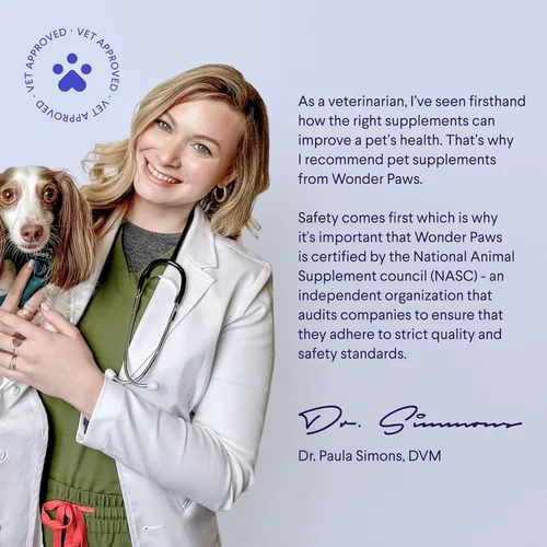 Vista 3 de Wonder Paws Suplemento B12 para perros – Vitamina B-12 para todas las edades, tamaños y razas – Vitamina B12 para perros como metilcobalamina