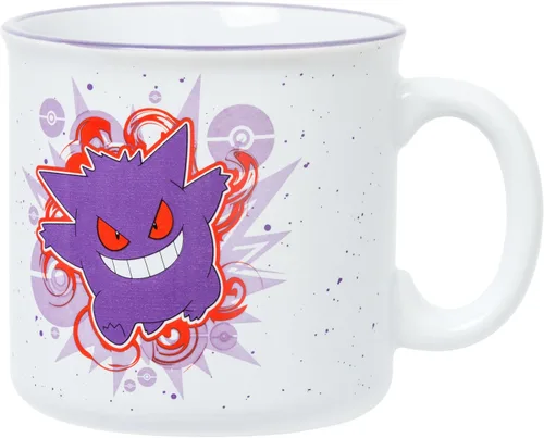 Vista 17 de Silver Buffalo Taza de cerámica con asa esculpida en 3D de Pokémon Pikachu con rayo, 20 onzas (591 ml)