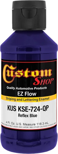 Vista 36 de Custom Shop KSE755-QP - Pintura esmaltada EZ Flow a rayas y letras de oro 23K, 4 onzas