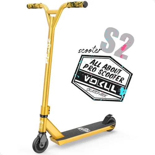Vista 10 de VOKUL Patinete Pro Completo para niños, niños y niñas adolescentes desde 6 años - Patinete de acrobacias Pro Stunt para trucos de estilo libre