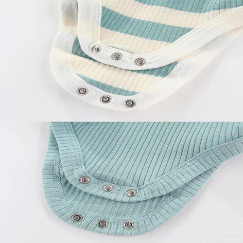 Vista 60 de Body de manga corta para bebé recién nacido, ropa de algodón de una pieza, 5 unidades, 0-12 meses