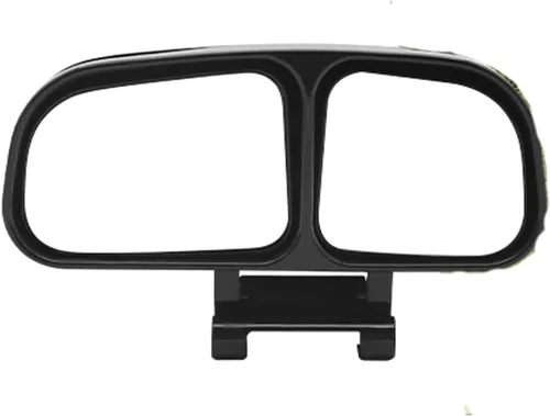 Vista 8 de Espejo auxiliar universal de cristal HD para automóvil, gran angular ajustable, auxiliar de doble cara, 1 unidad (izquierda)