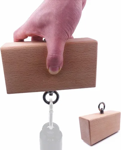 Vista 8 de Empuñadura de bloque de pellizco de madera Entrenamiento Escalada Power Grip Antebrazo Dedo Ejercitador de dedos Equipo de fortalecimiento