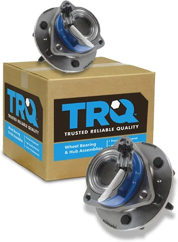Vista 166 de TRQ Juego de 2 rodamientos de rueda delantera y conjunto de cubo compatible con Tesla 3 2020 Y 2018-2019 para Tesla 3 2020 Tesla Y AWD 2018-2019