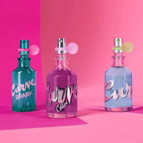 Vista 6 de Curve Eau De Toilette - Perfume en aerosol, fragancia para mujer, relleno de calcetín para ella, 1.7 onzas líquidas