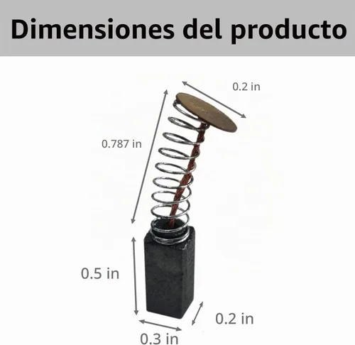 Vista 3 de 2 cables de eje flexible interior de 5/32 pulgadas para herramienta de molienda rotativa con 2 cepillos de carbono, accesorio de eje flexible